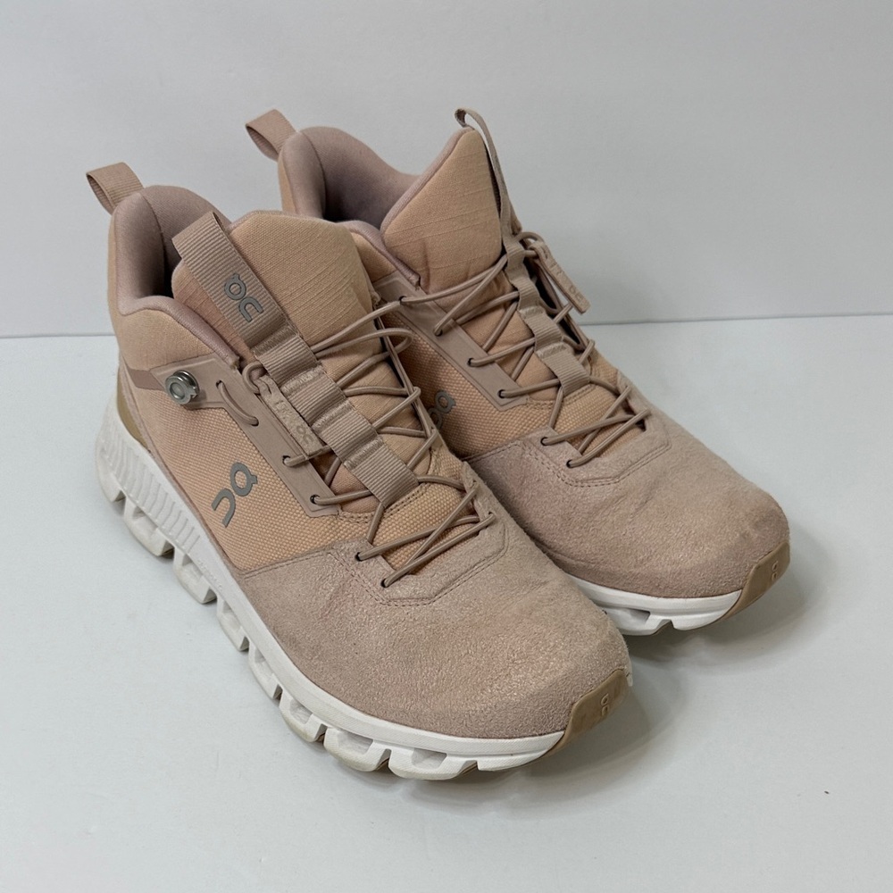 On Running Women's Ankle Boots in Beige